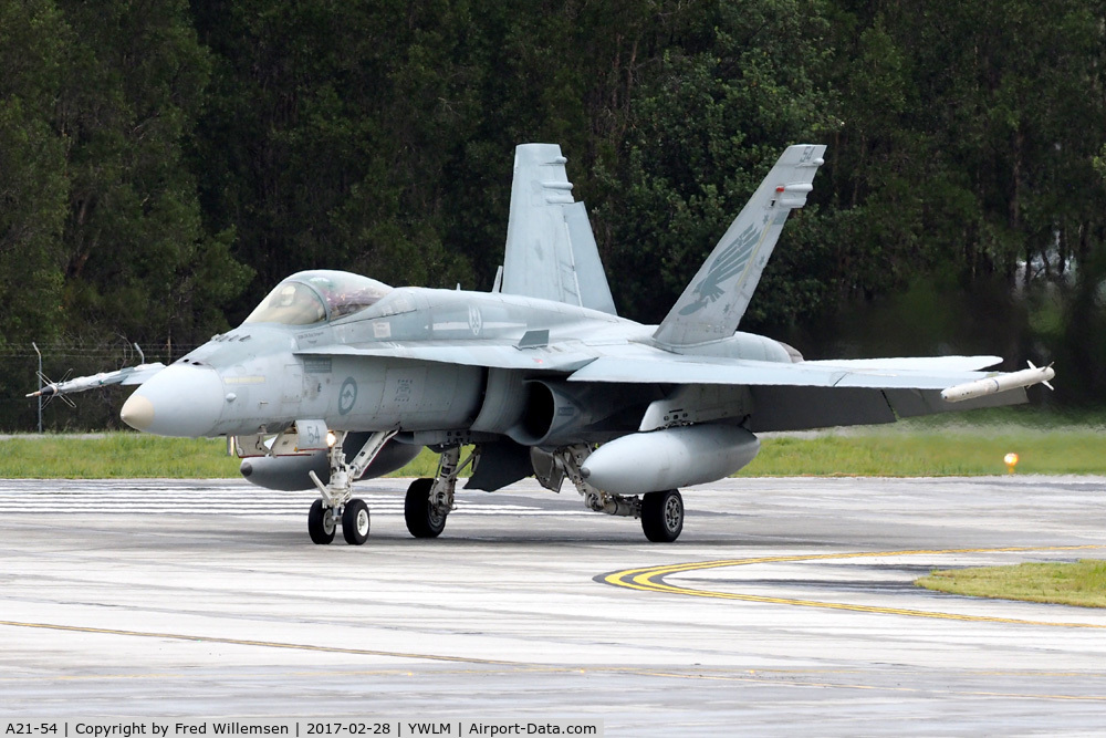 A21-54, McDonnell Douglas F/A-18A Hornet C/N 807/AF54, RAAF 3SQ