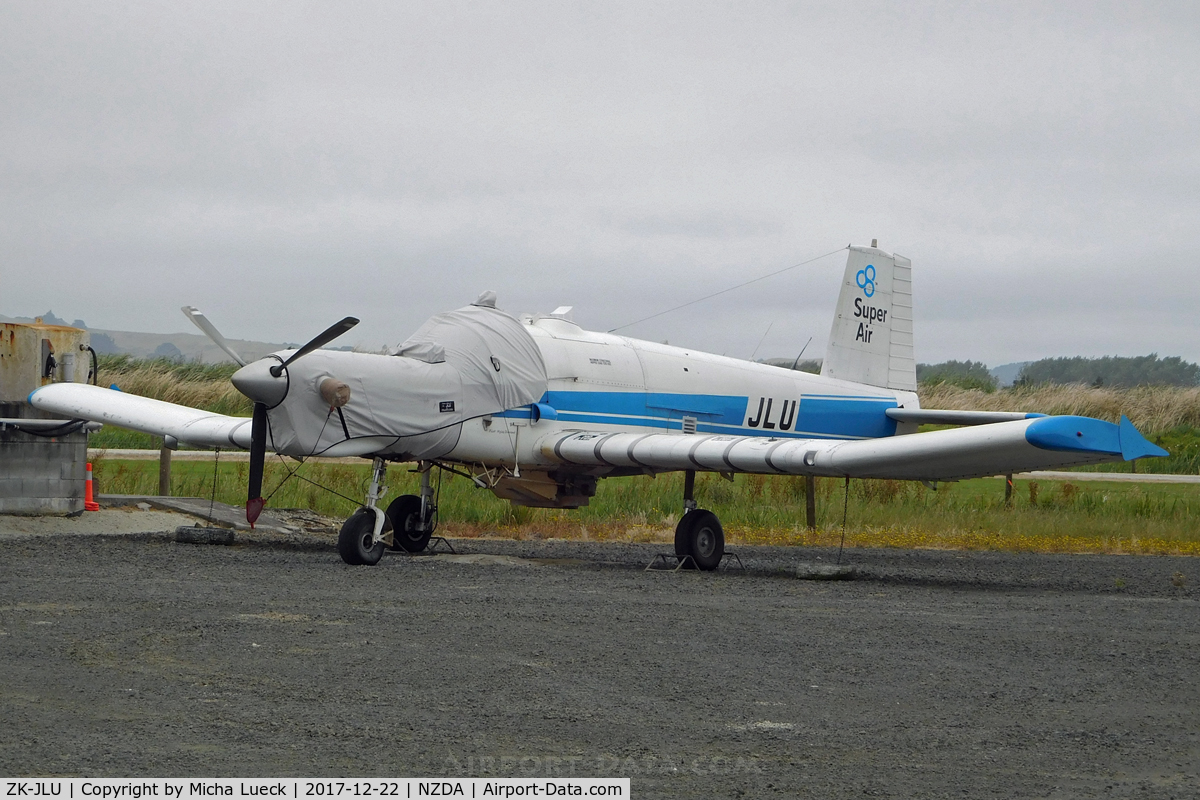 ZK-JLU, NZ Aerospace FU24-950 C/N 234, At Dargaville
