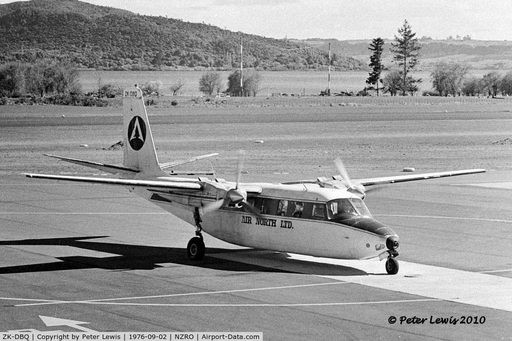 ZK-DBQ, 1963 Aero Commander 680FL Commander C/N 1330-15, Air North Ltd., Rotorua