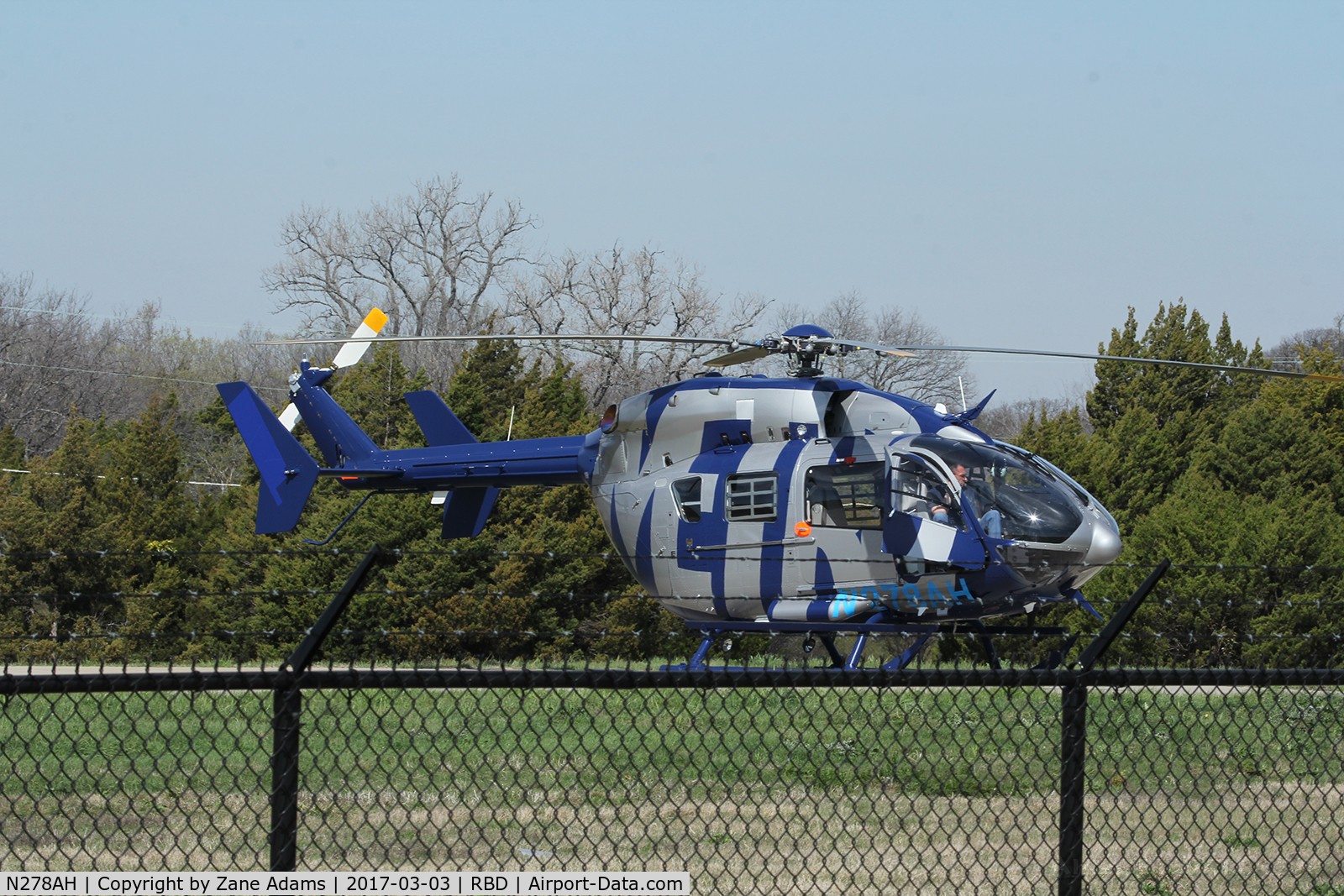 N278AH, 2016 Eurocopter-Kawasaki EC-145 (BK-117C-2) C/N 9734, In town for the 2017 Heliexpo - Dallas, TX