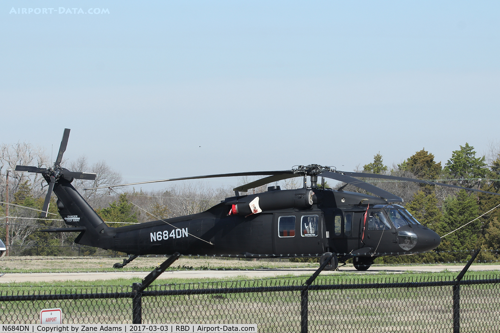 N684DN, 1980 Sikorsky UH-60A Black Hawk C/N 70-230, In town for the 2017 Heliexpo - Dallas, TX