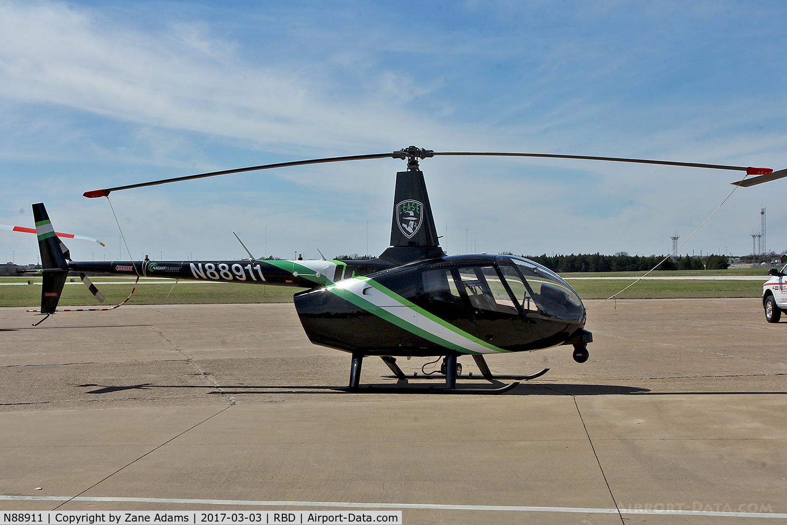 N88911, Robinson R66 C/N 0502, In town for the 2017 Heliexpo - Dallas, TX