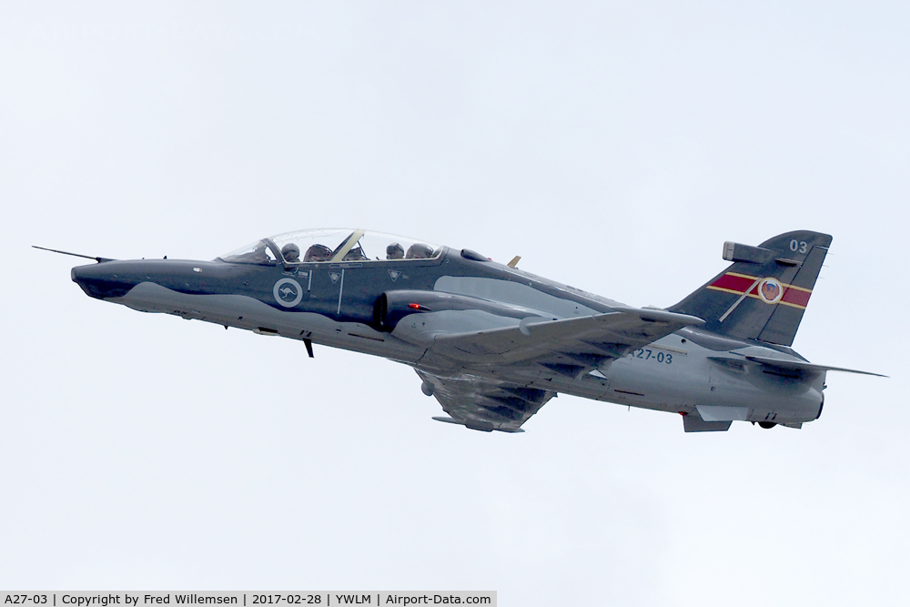 A27-03, British Aerospace Hawk 127LIF C/N BT03, RAAF 79SQ