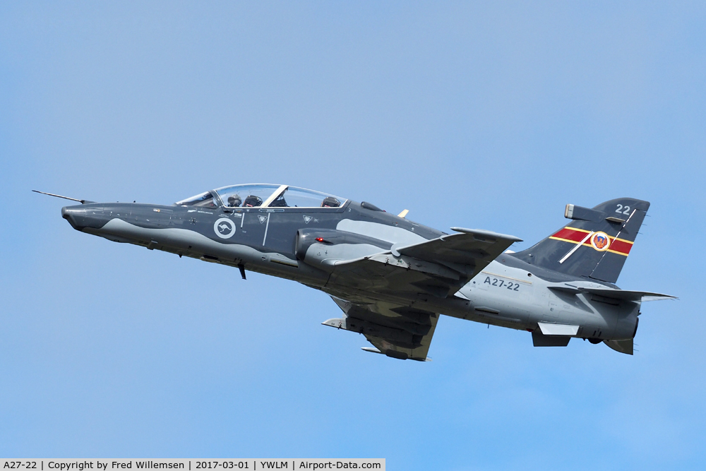 A27-22, British Aerospace Hawk 127 C/N DT22, RAAF 76SQ
