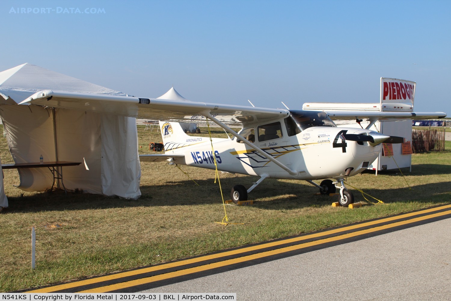 N541KS, 2016 Cessna 172S C/N 172S11671, Kent State