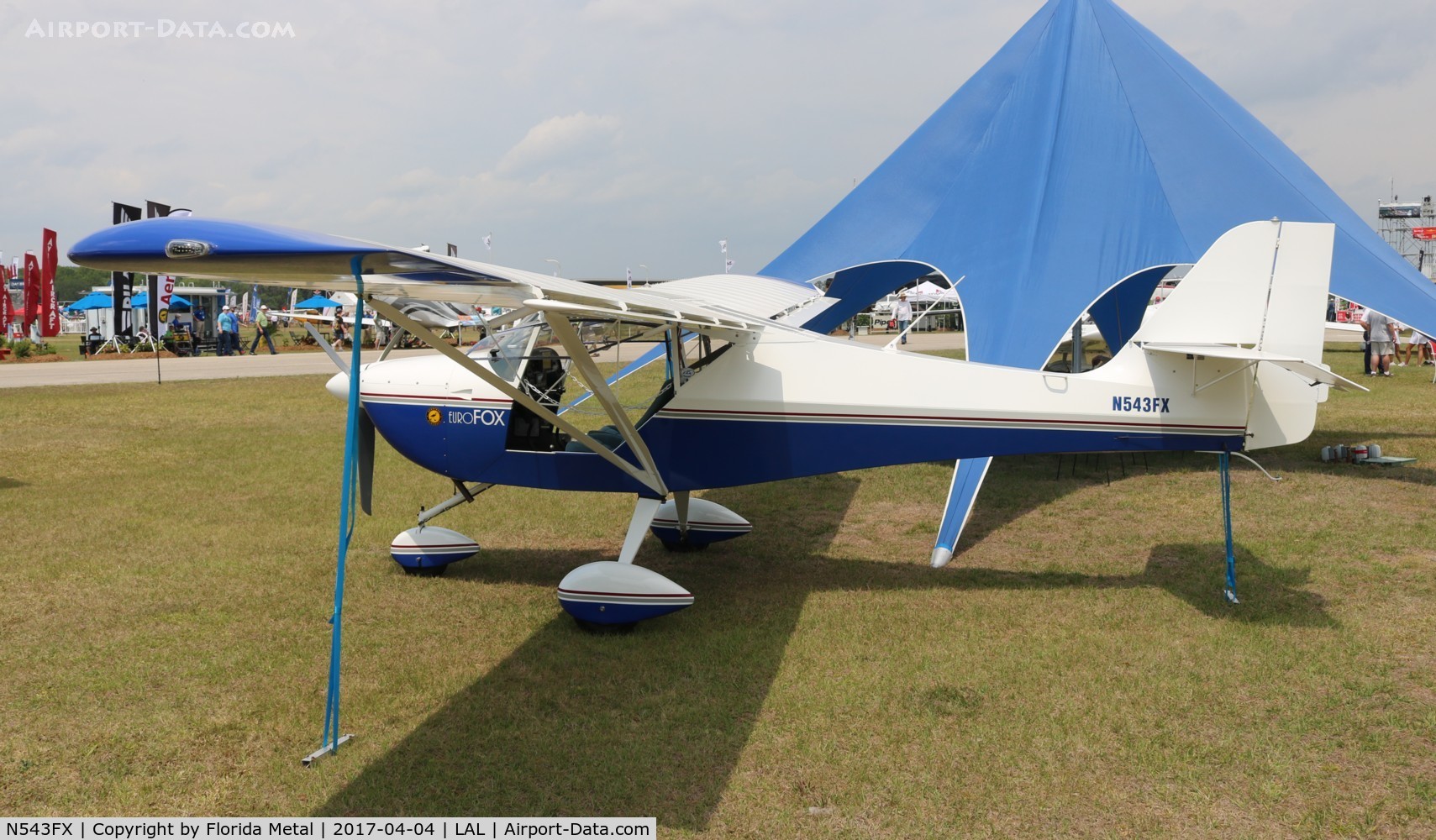 N543FX, 2007 Aeropro Eurofox C/N 001, Eurofox