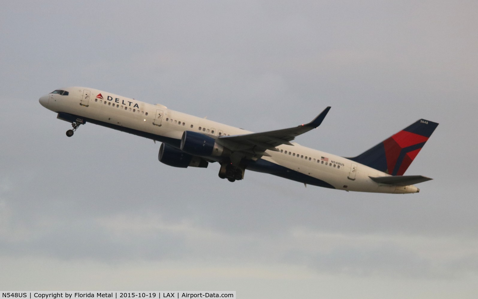 N548US, 1996 Boeing 757-251 C/N 26495, Delta