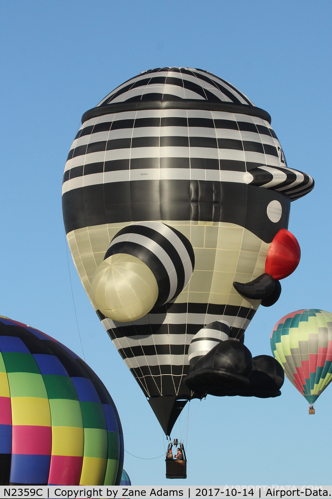 N2359C, 2016 Balony Kubicek Spol Sro BB22XR C/N 1255, At the 2017 Albuquerque Balloon Fiesta