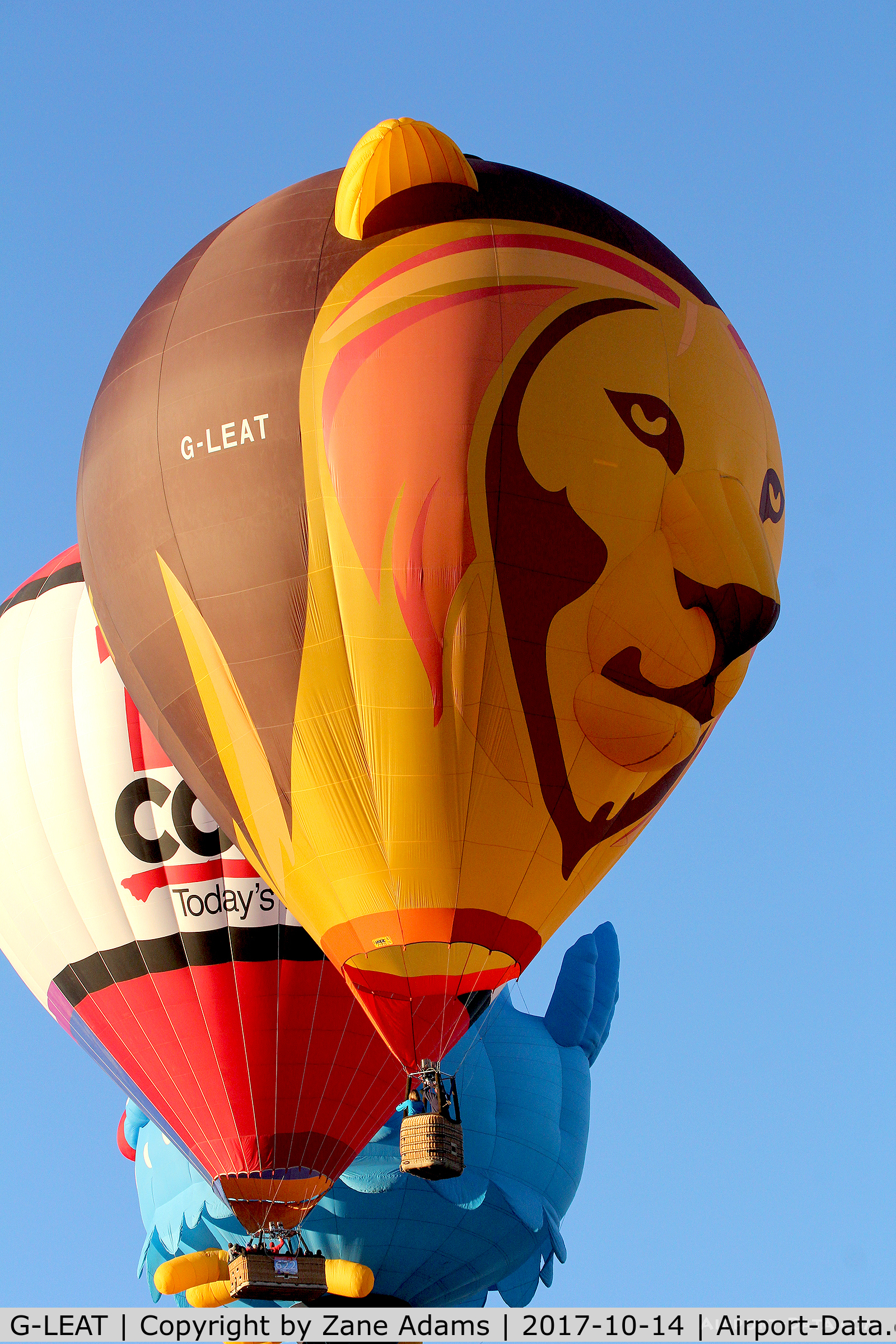 G-LEAT, 2016 UltraMagic S-70 C/N 70/13, At the 2017 Albuquerque Balloon Fiesta