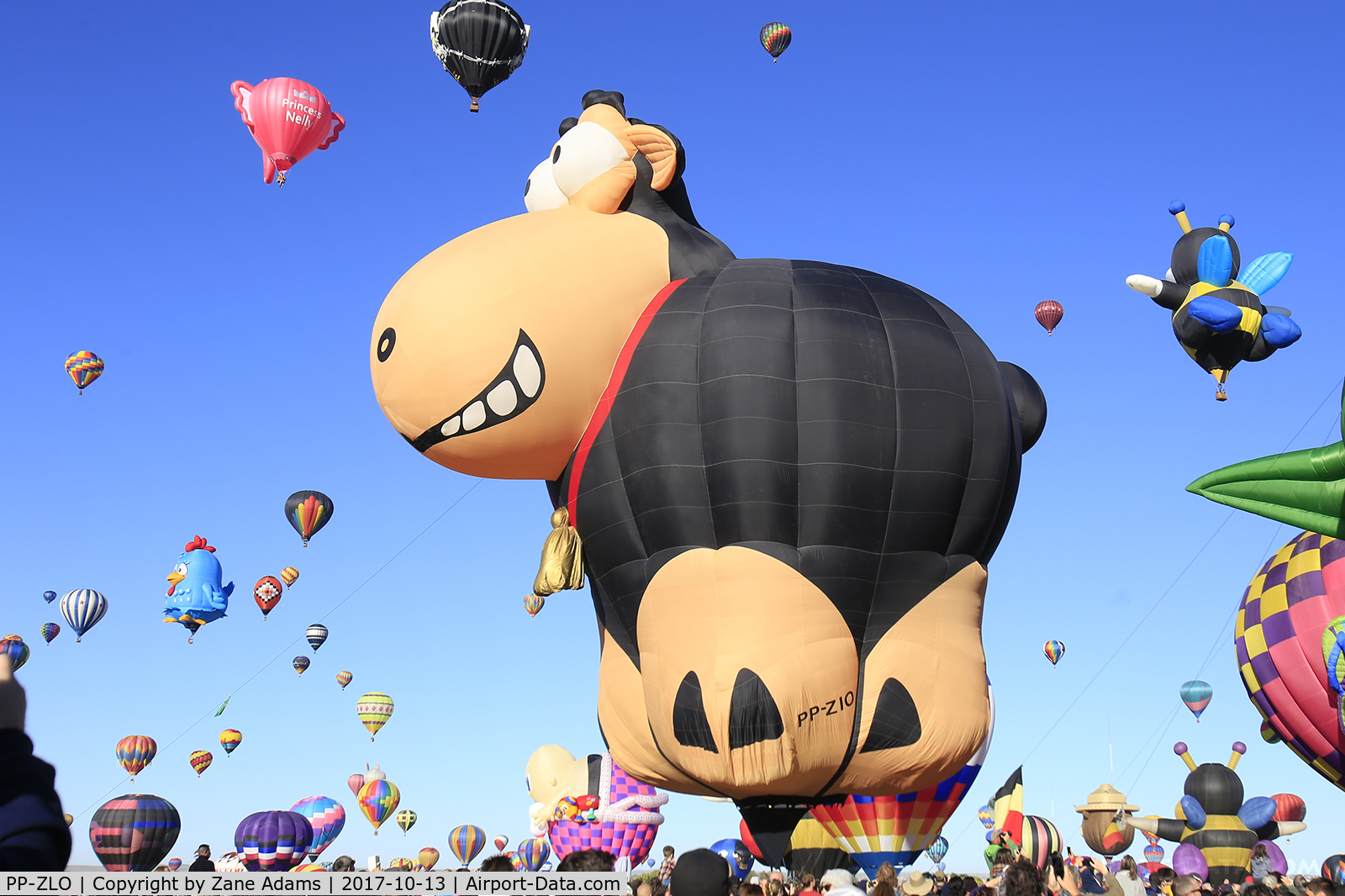 PP-ZLO, 2016 Libra Balloons Gator1 C/N 1234, At the 2017 Albuquerque Balloon Fiesta