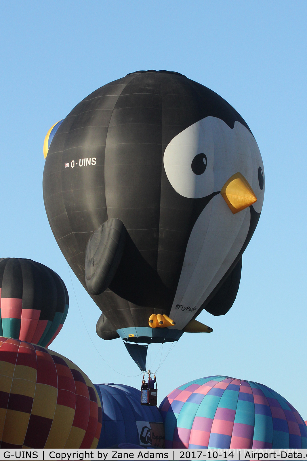 G-UINS, 2014 UltraMagic B-70 C/N 70/06, At the 2017 Albuquerque Balloon Fiesta