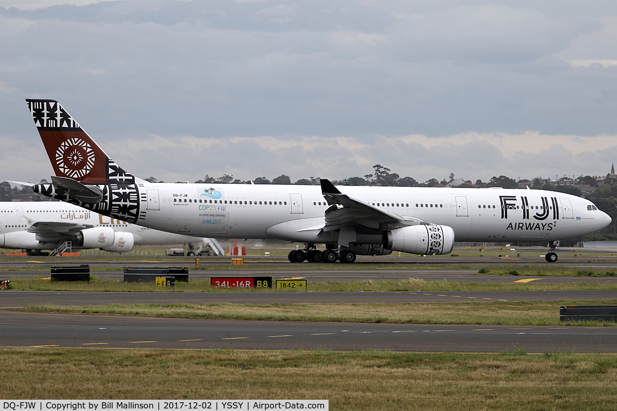 DQ-FJW, 2015 Airbus A330-343 C/N 1692, TAXIING