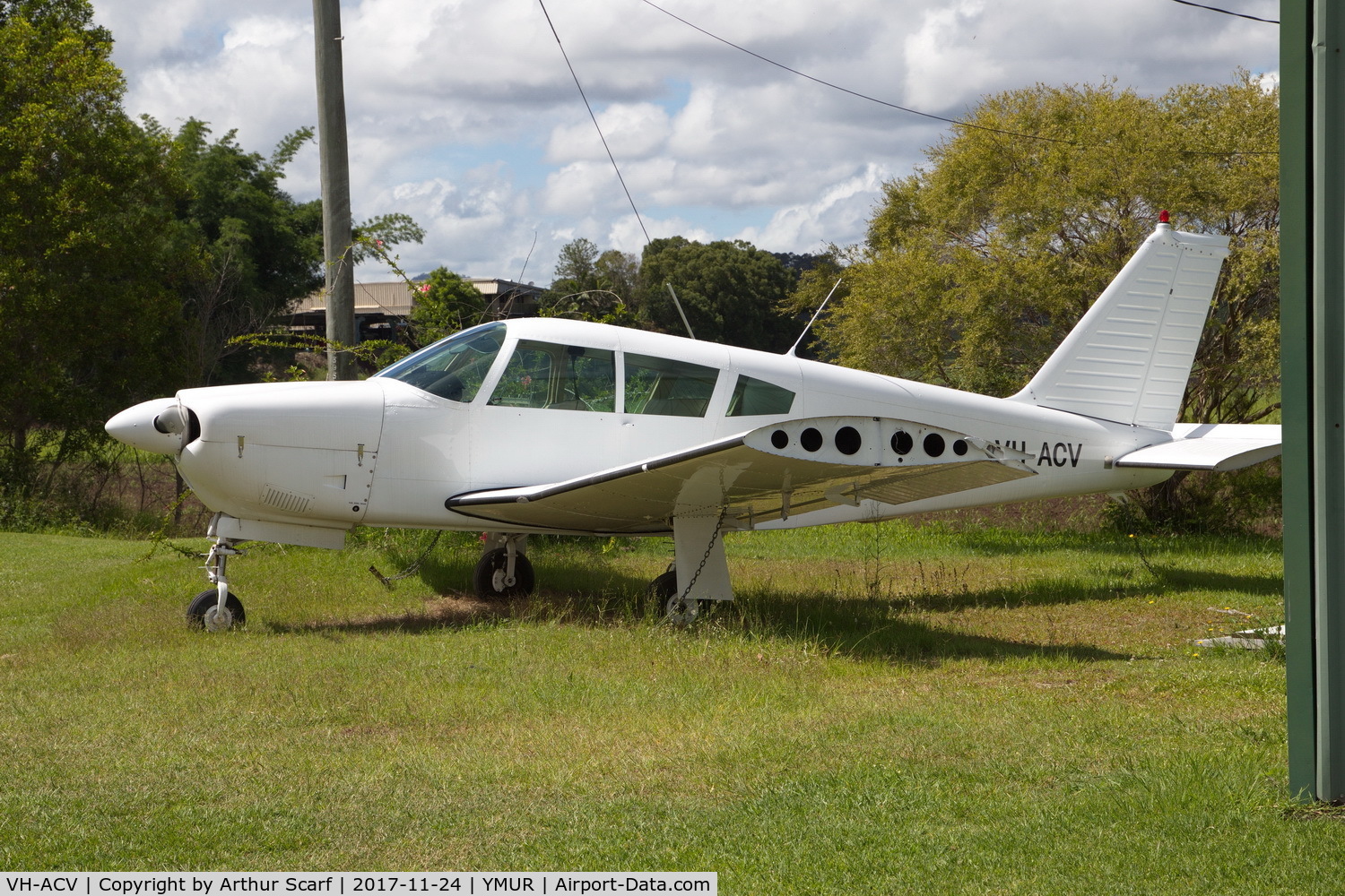 VH-ACV, 1969 Piper PA-28R-200 Cherokee Arrow C/N 28R-35374, Murwillumbah NSW 2017