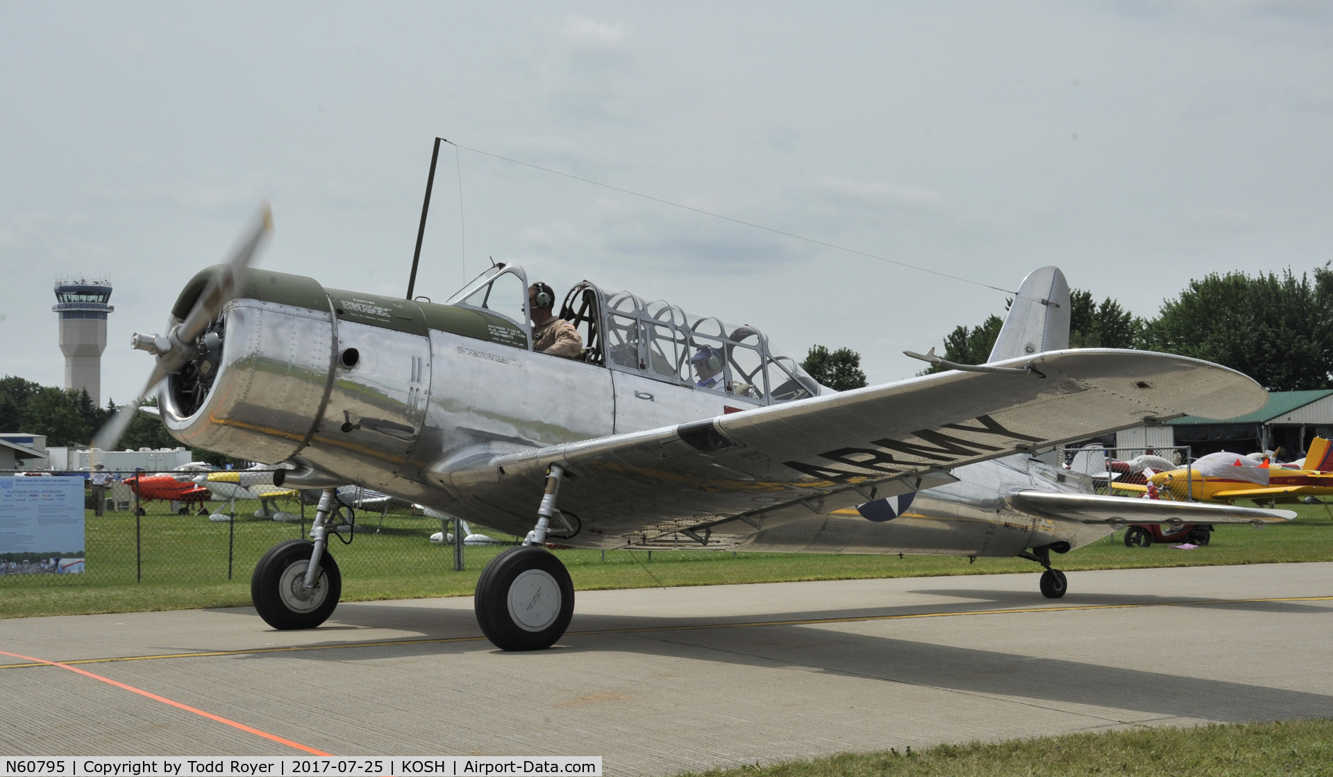 N60795, 1943 Consolidated Vultee BT-13A C/N 10514, Airventure 2017