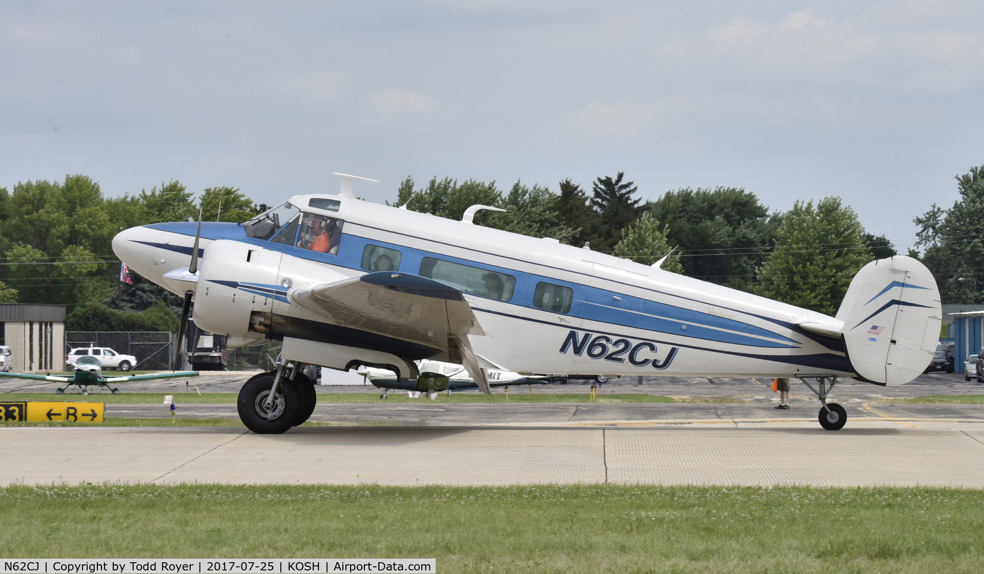 N62CJ, 1962 Beech H-18 C/N BA-633, Airventure 2017