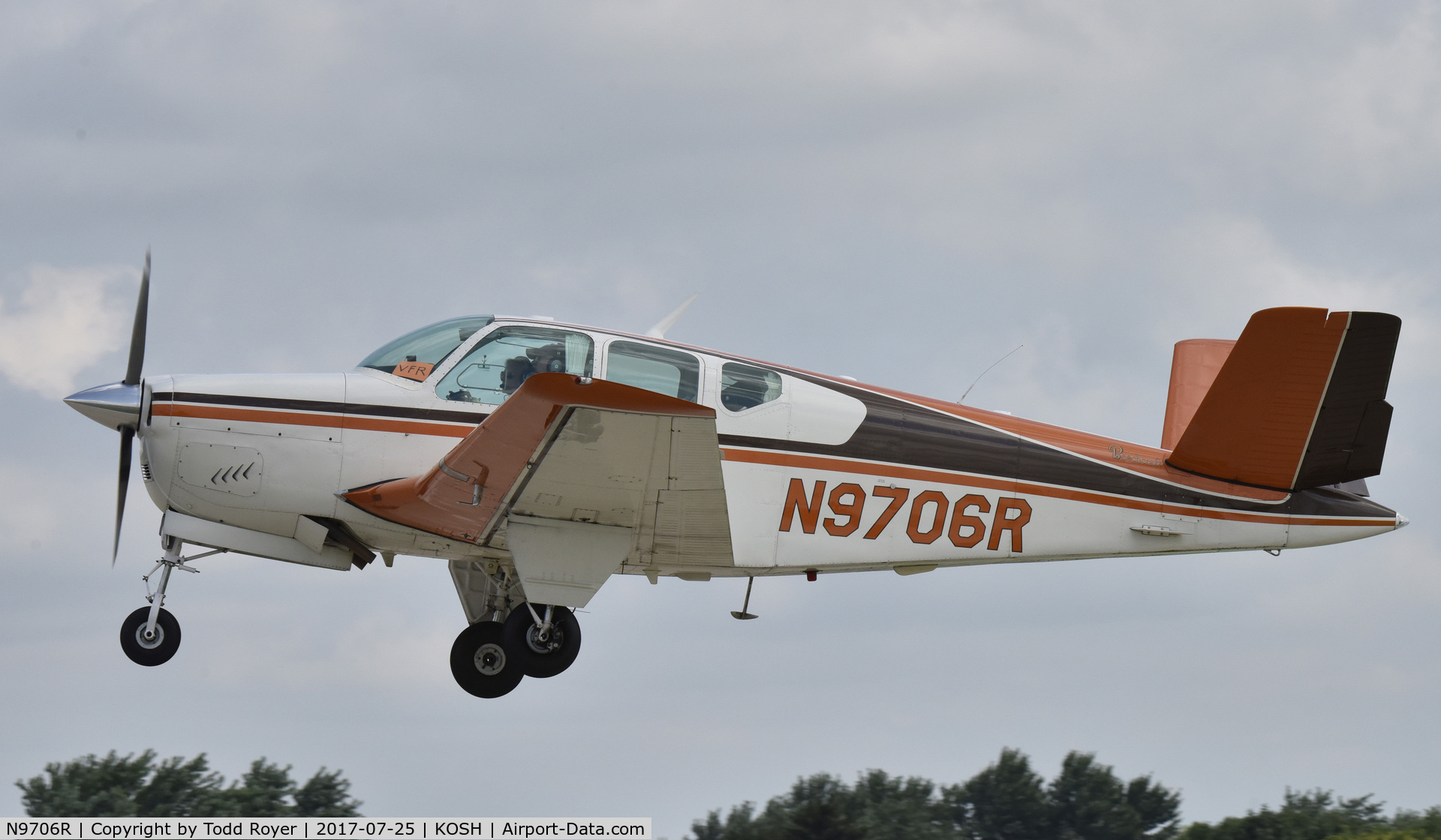 N9706R, 1959 Beech M35 Bonanza C/N D-6249, Airventure 2017