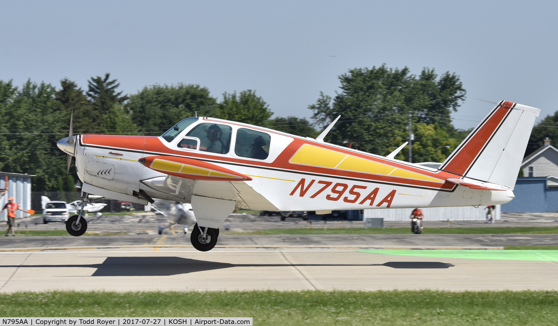 N795AA, 1959 Beech 35-33 Debonair C/N CD-29, Airventure 2017