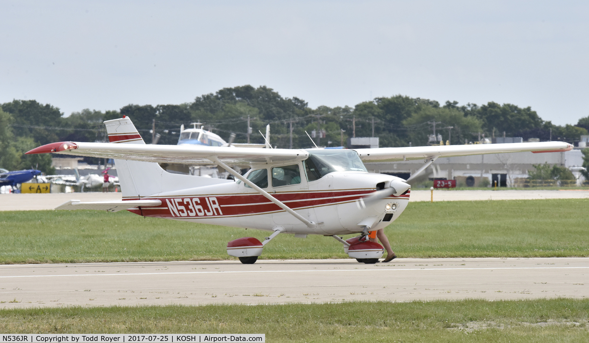 N536JR, 1973 Cessna 172M C/N 17262831, Airventure 2017