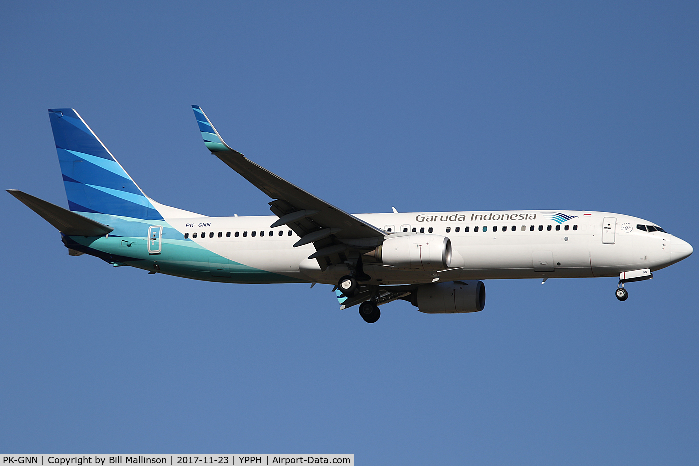 PK-GNN, 2014 Boeing 737-86N C/N 41270, FINALS FOR 21