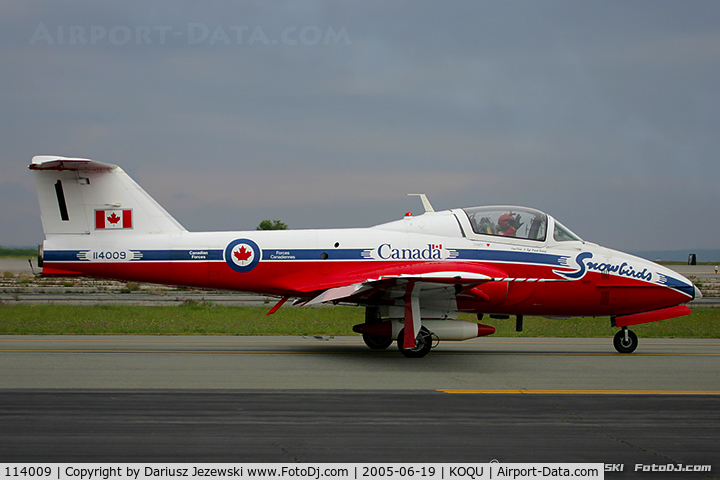 114009, Canadair CT-114 Tutor C/N 1009, CAF CT-114 Tutor 114009 C/N 1009 from Snowbirds Demo Team 15 Wing CFB Moose Jaw, SK