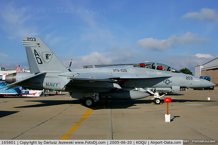 165801, Boeing F/A-18F Super Hornet C/N 1533, F/A-18F Super Hornet 165801 AD-222 from VFA-106 