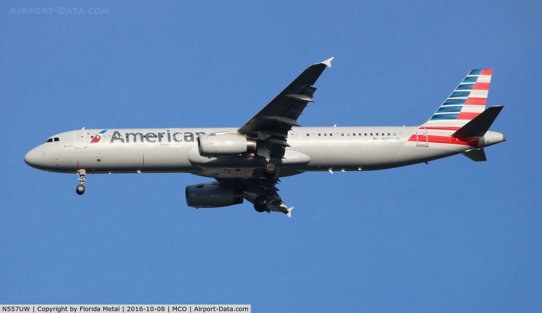 N557UW, 2012 Airbus A321-231 C/N 5269, American