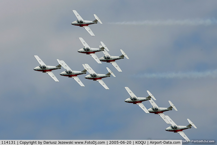 114131, Canadair CT-114 Tutor C/N 1131, CAF CT-114 Tutor 114131 C/N 1131 from Snowbirds Demo Team 15 Wing CFB Moose Jaw, SK