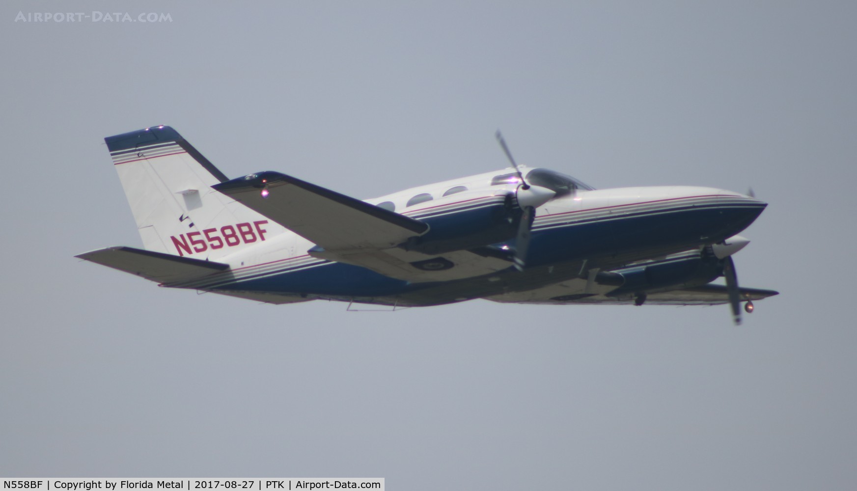 N558BF, Cessna 421C Golden Eagle C/N 421C0845, Cessna 421C