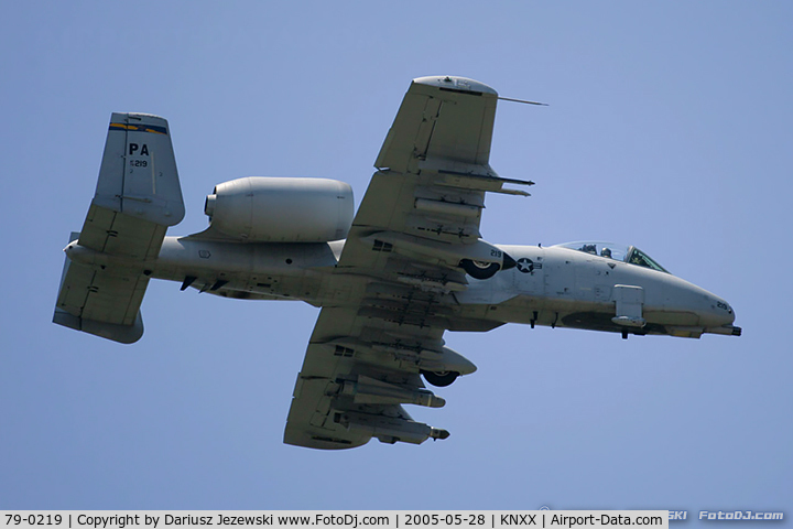 79-0219, 1979 Fairchild Republic A-10A Thunderbolt II C/N A10-0483, A-10C Thunderbolt II 79-0219 PA from 103rd FS 