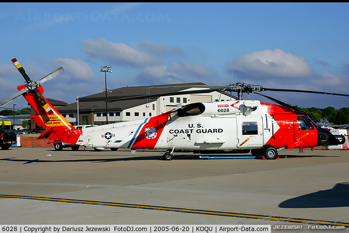 6028, Sikorsky MH-60T Jayhawk C/N 70.1787, HH-60J Jayhawk 6028  from CGAS Cape Cod, MA