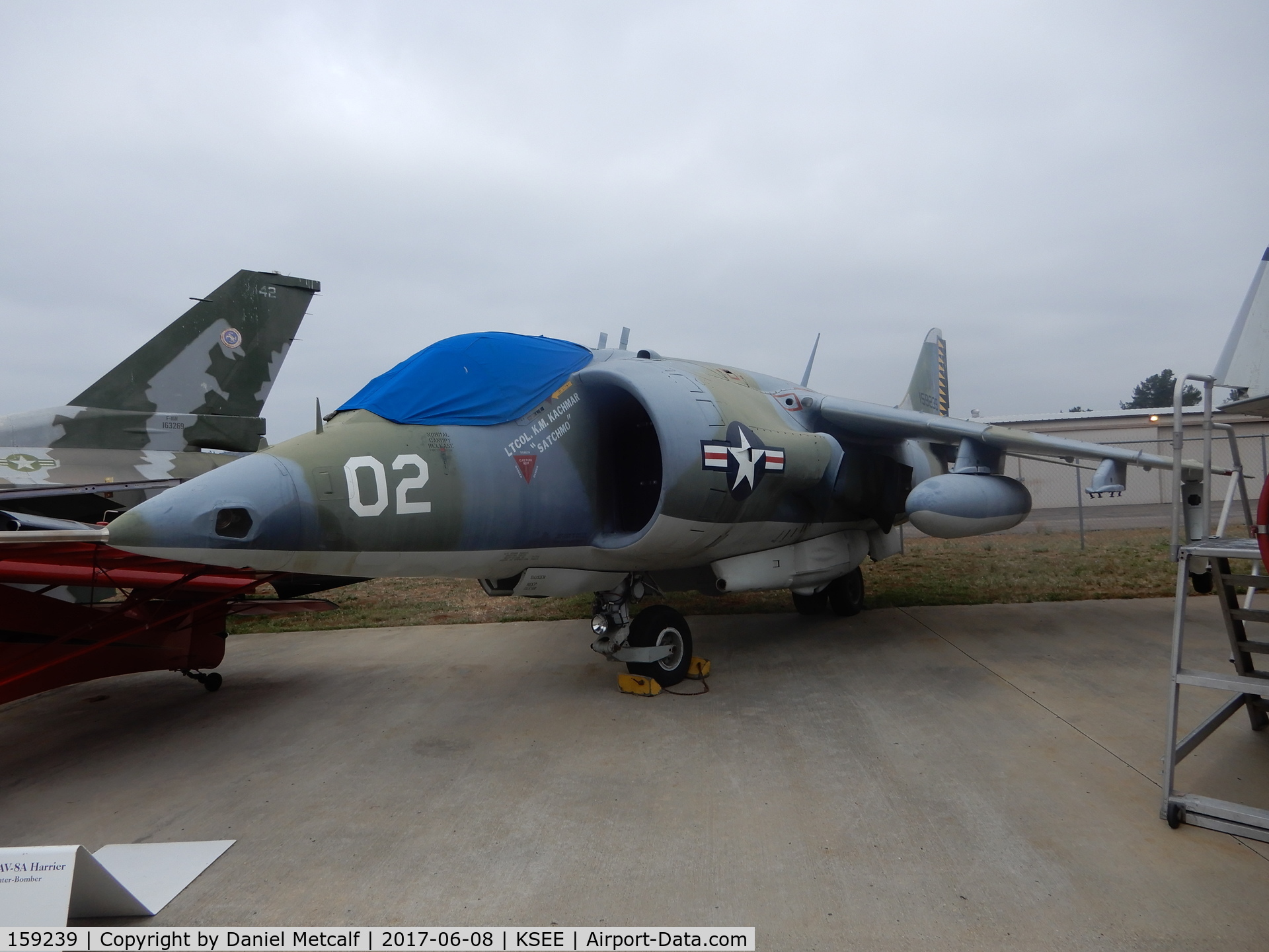 159239, Hawker Siddeley AV-8C Harrier C/N 712148, San Diego Air & Space Museum (Gillespie Field Annex)