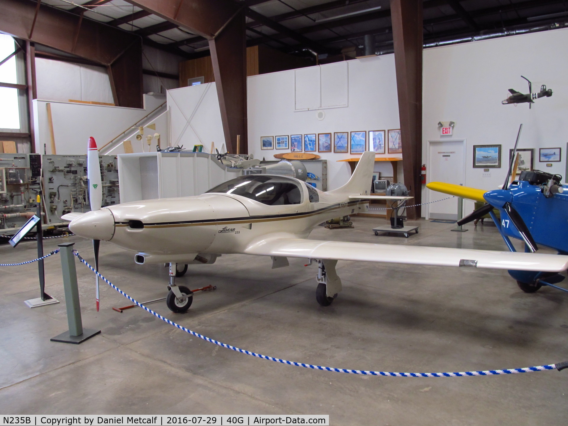 N235B, 1989 Lancair 235 C/N 39, Planes of Fame Air Museum (Valle-Williams, AZ Location)