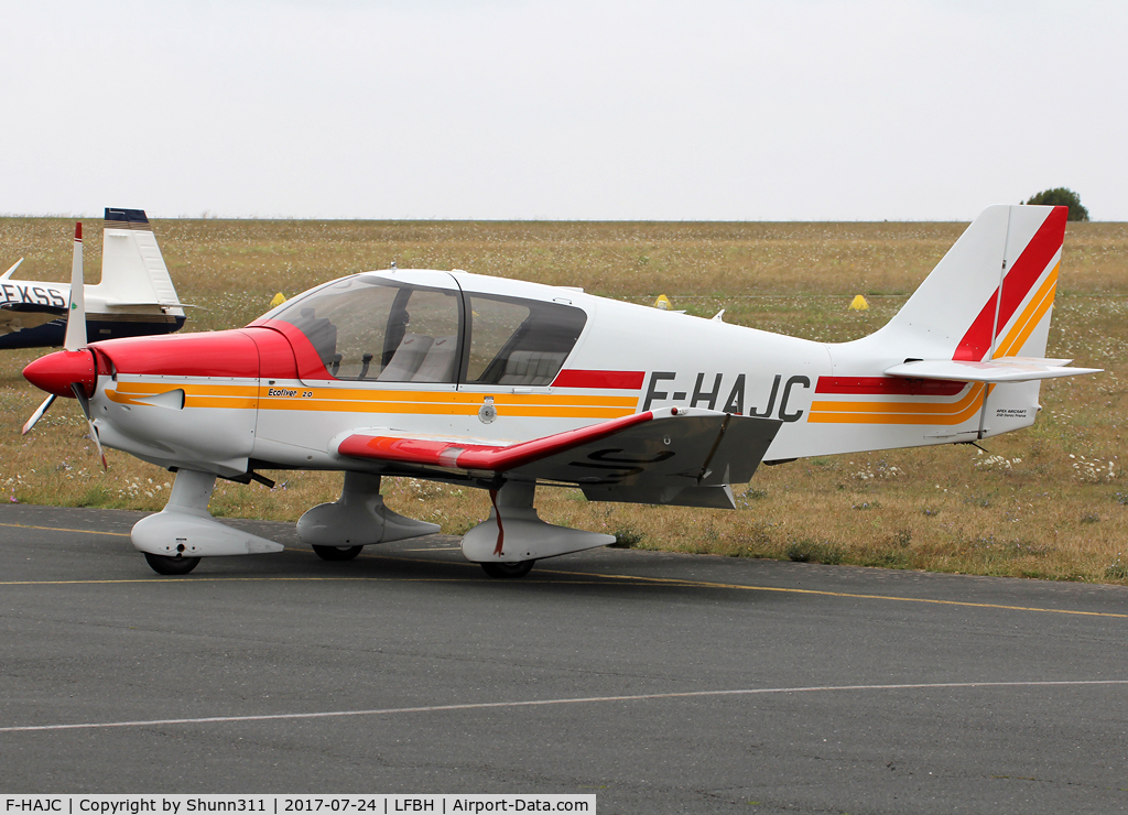 F-HAJC, Robin DR-400-135 CDI C/N 2636, Parked at the Airclub...