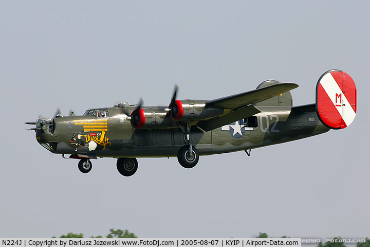 N224J, 1944 Consolidated B-24J-85-CF Liberator C/N 1347 (44-44052), Consolidated Aircraft B-24J Liberator 