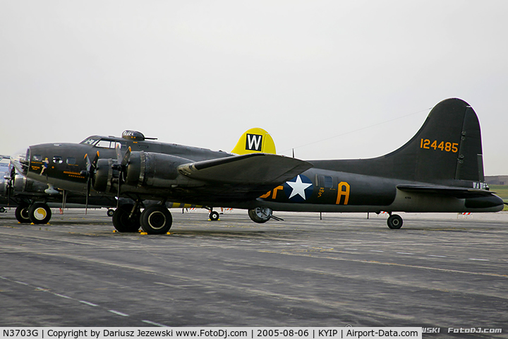 N3703G, 1945 Boeing B-17G Flying Fortress C/N 44-83546-A, Boeing B-17G Flying Fortress 