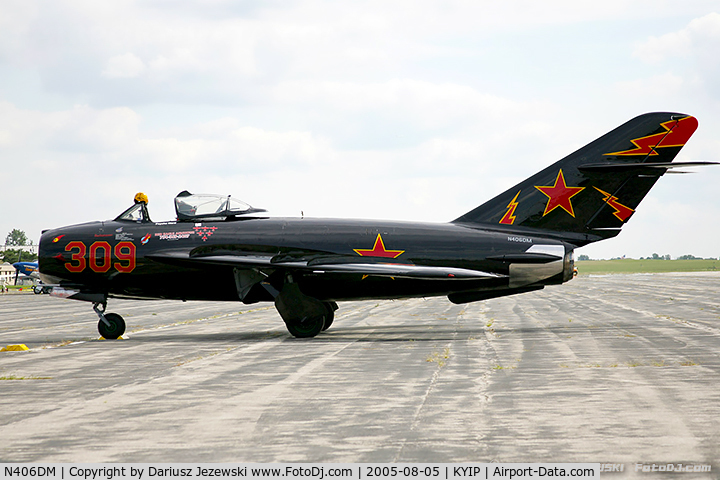 N406DM, 1957 Mikoyan-Gurevich MiG-17T C/N 0613, Mikoyan-Gurevich MIG-17T  C/N 613, N406DM