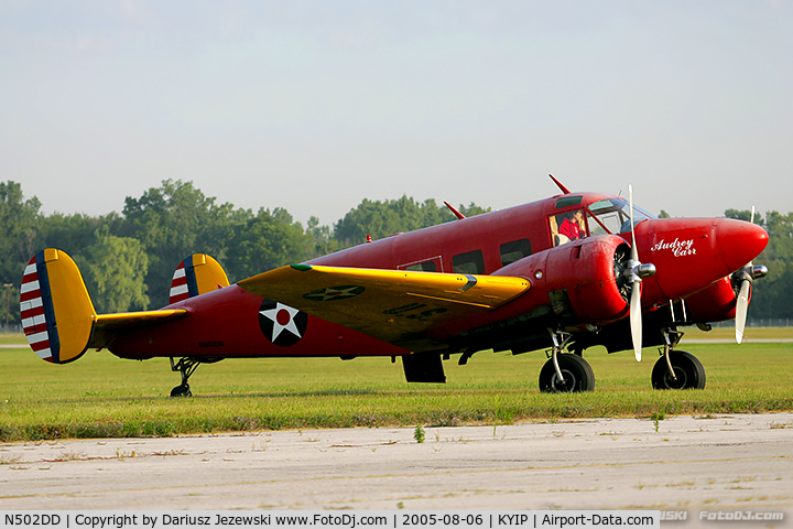 N502DD, 1960 Beech G18S C/N BA-542, Beech G18S Twin Beech  C/N BA-542, N502DD