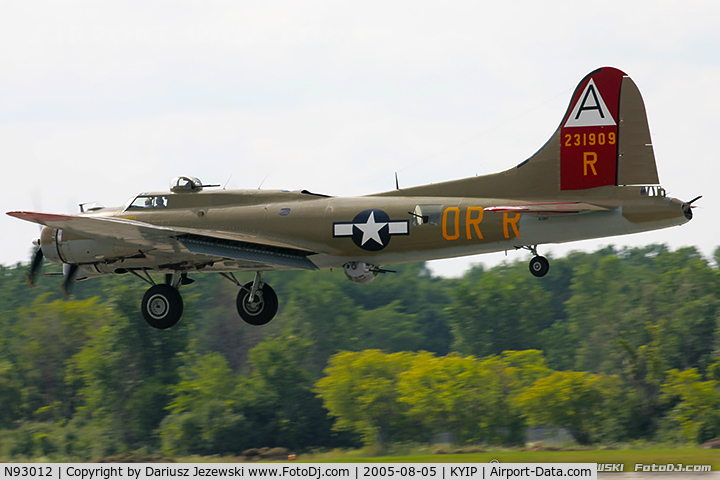 N93012, 1944 Boeing B-17G-30-BO Flying Fortress C/N 32264, Boeing B-17G Flying Fortress 