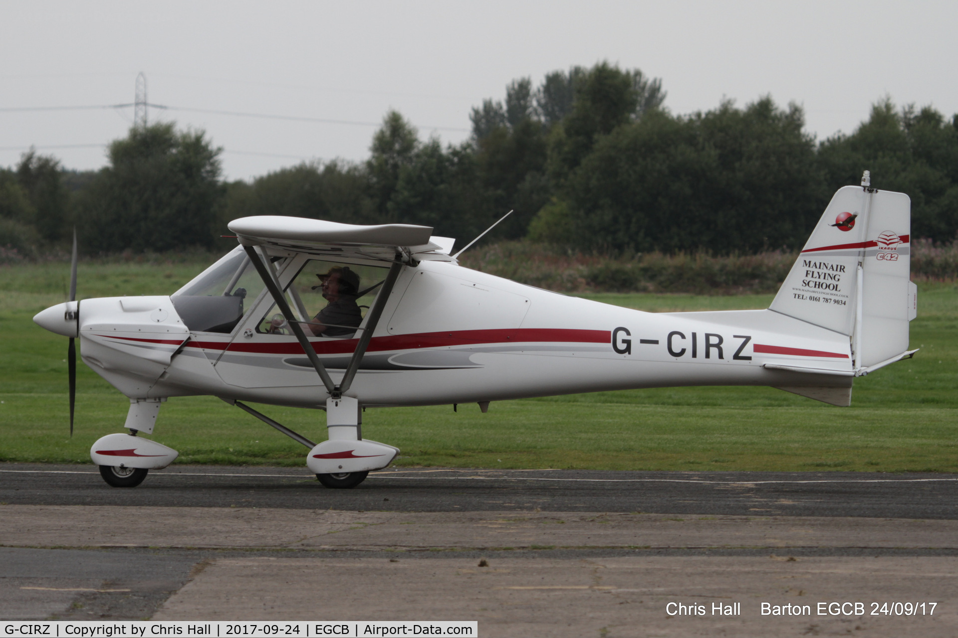 G-CIRZ, 2015 Comco Ikarus C42 FB80 C/N 1506-7403, at Barton