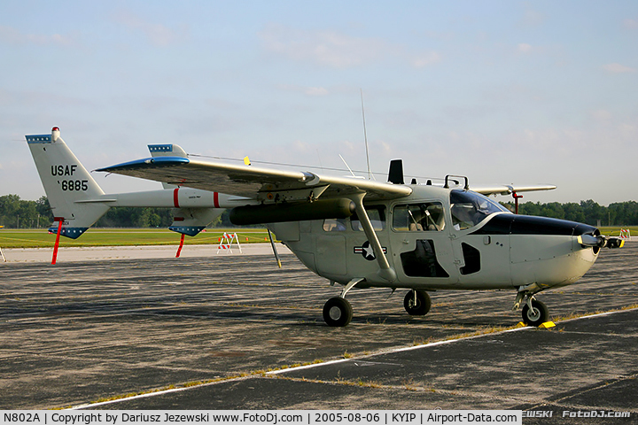 N802A, 1968 Cessna O-2A (M337B) Super Skymaster Super Skymaster C/N 337M-0174, Cessna M337B (O-2A Super Skymaster)  C/N 337M0174 - Robert Shafer, N802A