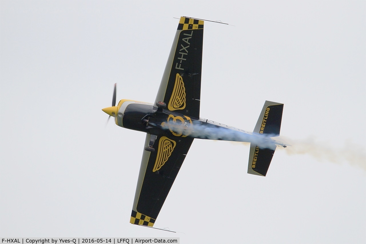 F-HXAL, Extra EA-300SC C/N SC047, Extra EA-300SC, On display, La Ferté-Alais (LFFQ) air show 2016