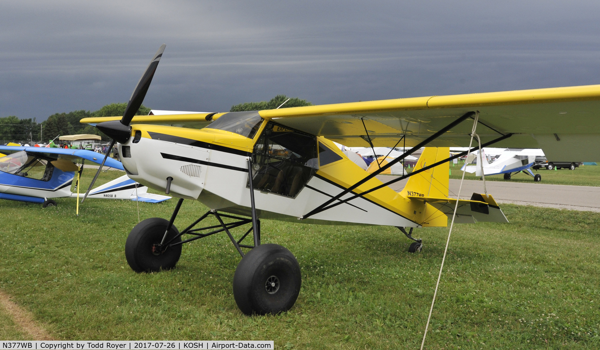 N377WB, 2015 Just Aircraft JA30 Superstol C/N JA449-03-15, Airventure 2017