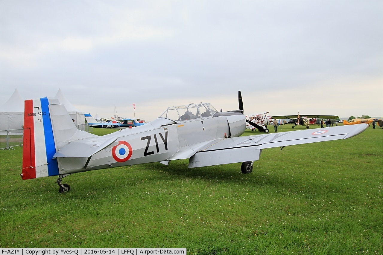 F-AZIY, Nord 3202 Master C/N 15, Nord 3202-B Master, Static park, La Ferté-Alais airfield (LFFQ) Air show 2016