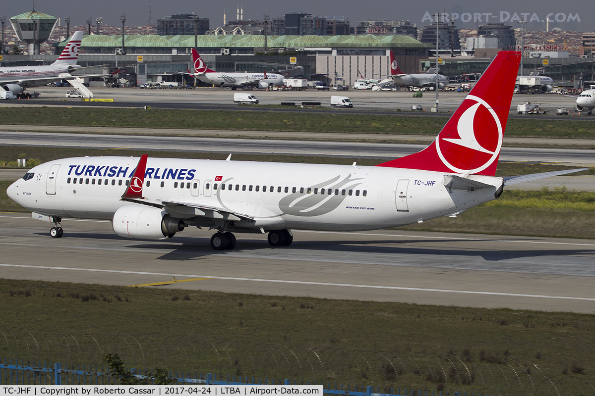 TC-JHF, 2008 Boeing 737-8F2 C/N 35745, Istanbul Ataturk
