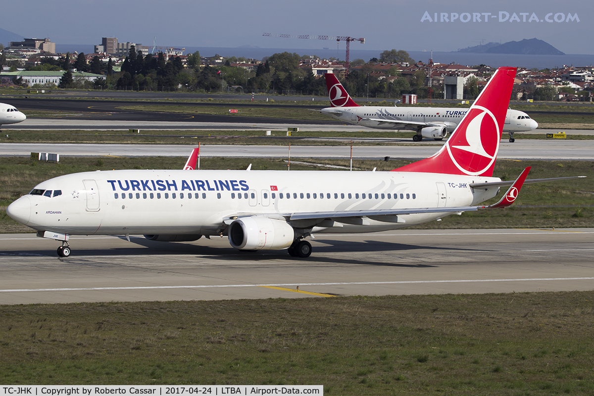 TC-JHK, 2011 Boeing 737-8F2 C/N 40975, Istanbul Ataturk