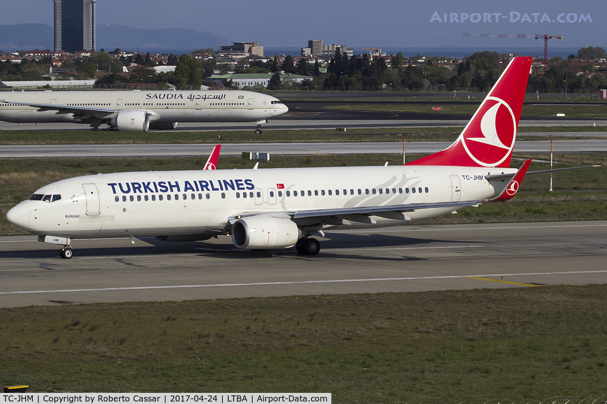 TC-JHM, 2012 Boeing 737-8F2 C/N 40980, Istanbul Ataturk