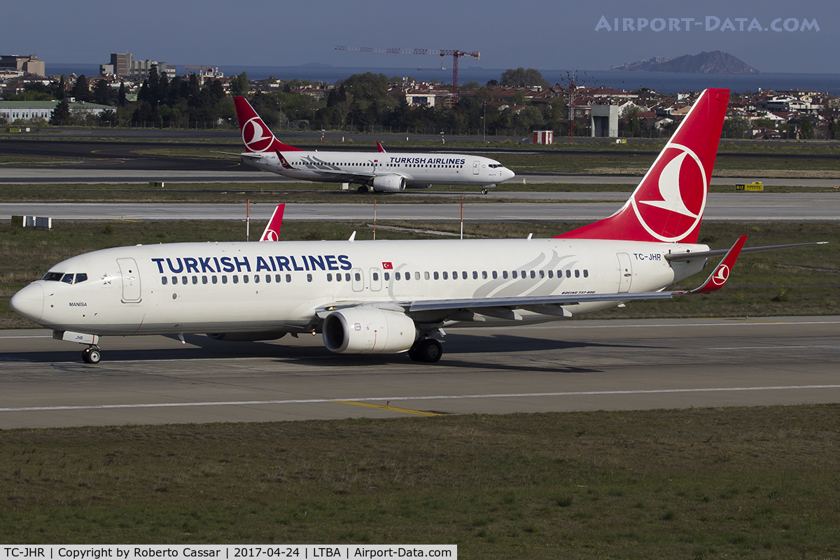 TC-JHR, 2013 Boeing 737-8F2 C/N 40989, Istanbul Ataturk