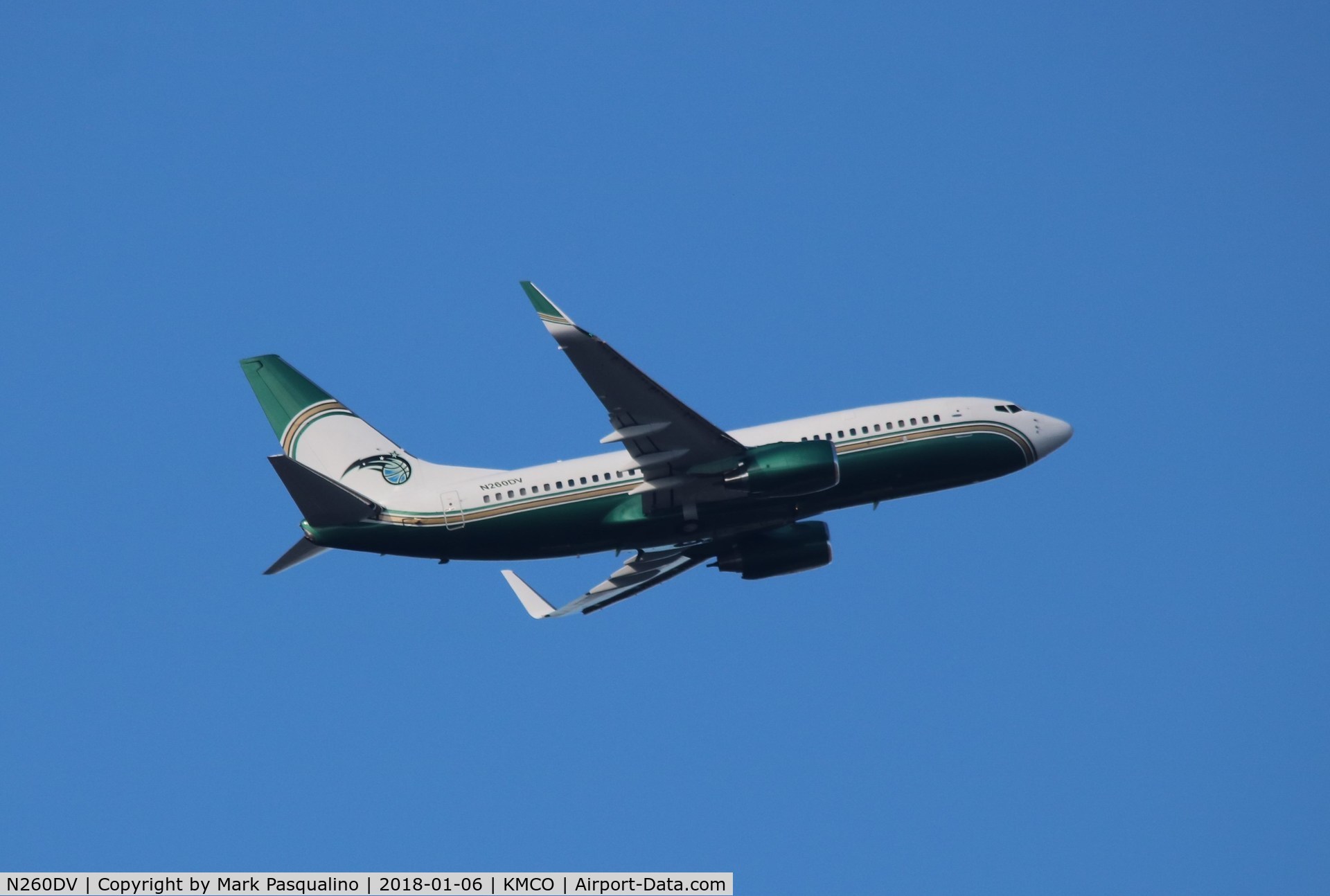 N260DV, 1998 Boeing 737-75T BBJ C/N 29142, Boeing 737-700