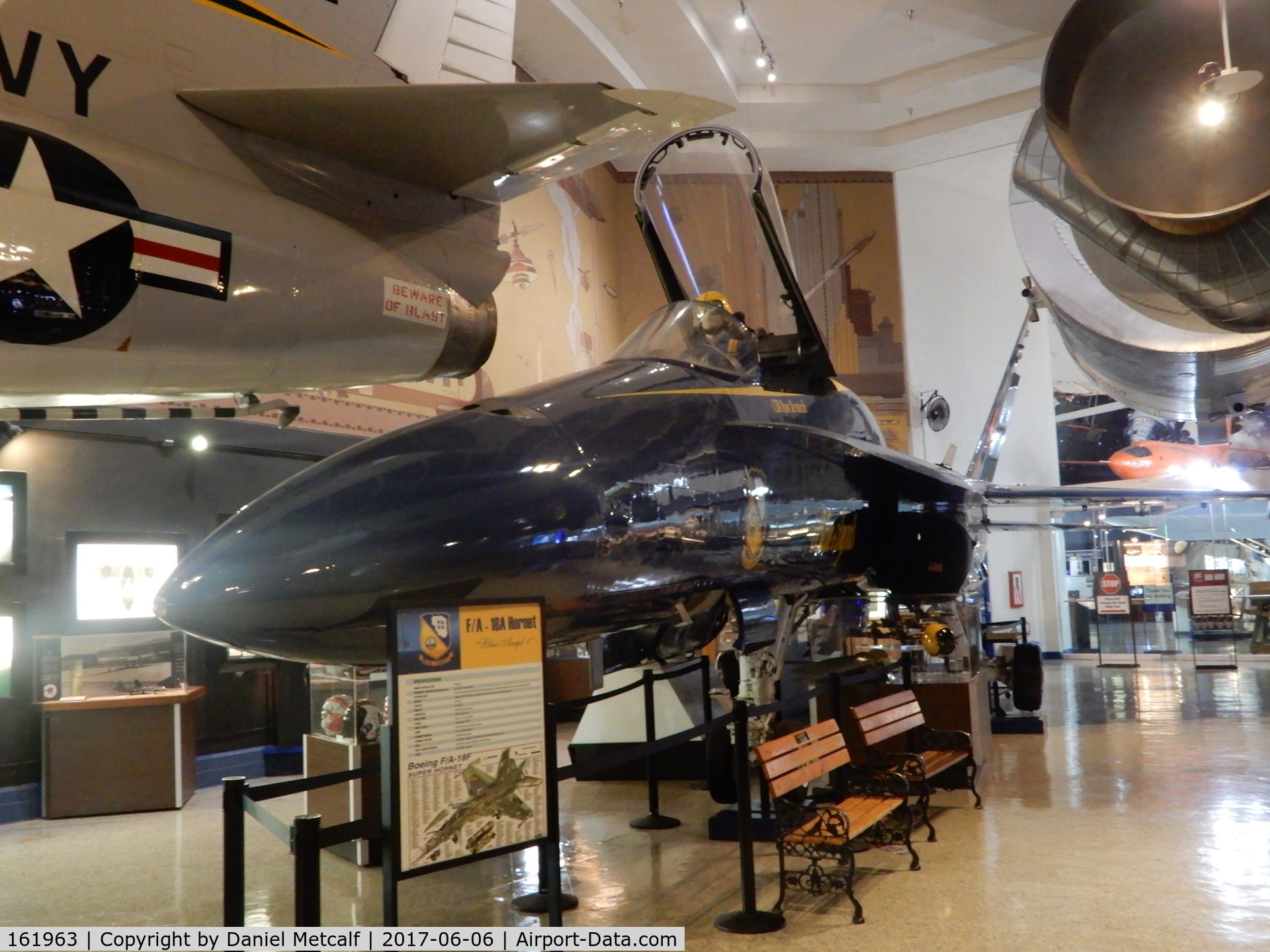 161963, McDonnell Douglas F/A-18A Hornet C/N 0178, San Diego Air & Space Museum (Balboa Park, San Diego, CA Location)