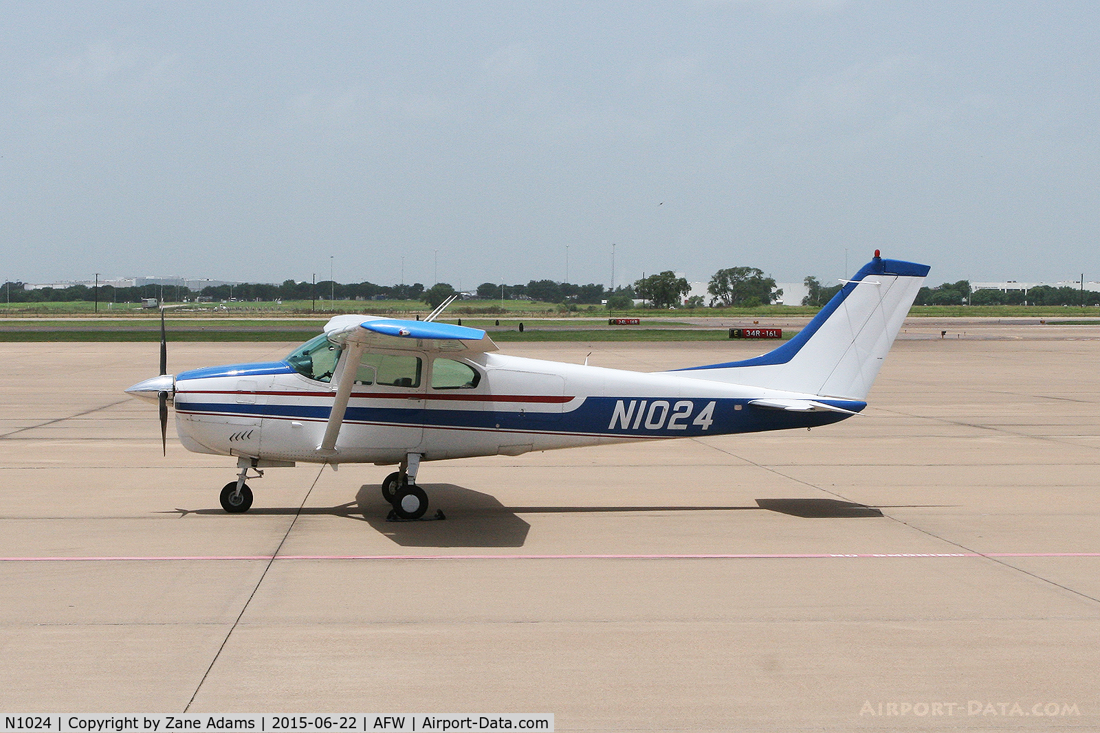 N1024, 1960 Cessna 210 C/N 57425, At Alliance Airport - Fort Worth, TX